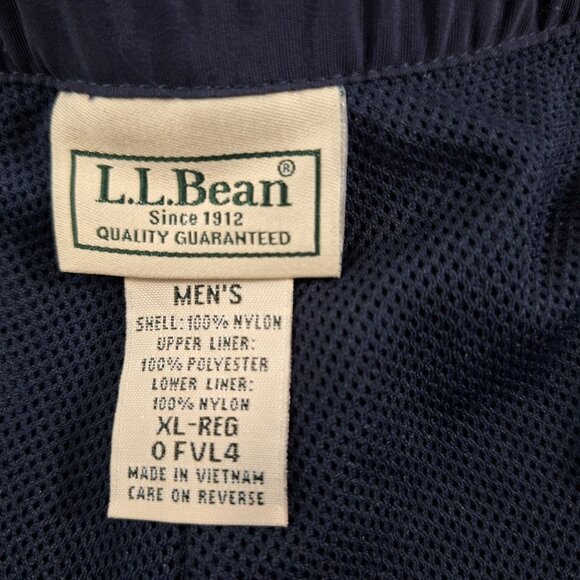 LL Bean Mens Nylon Pants size XL - Picture 3 of 5